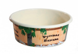 Таз пластиковый 20л "Русская банька" /М2560/ Башкирия